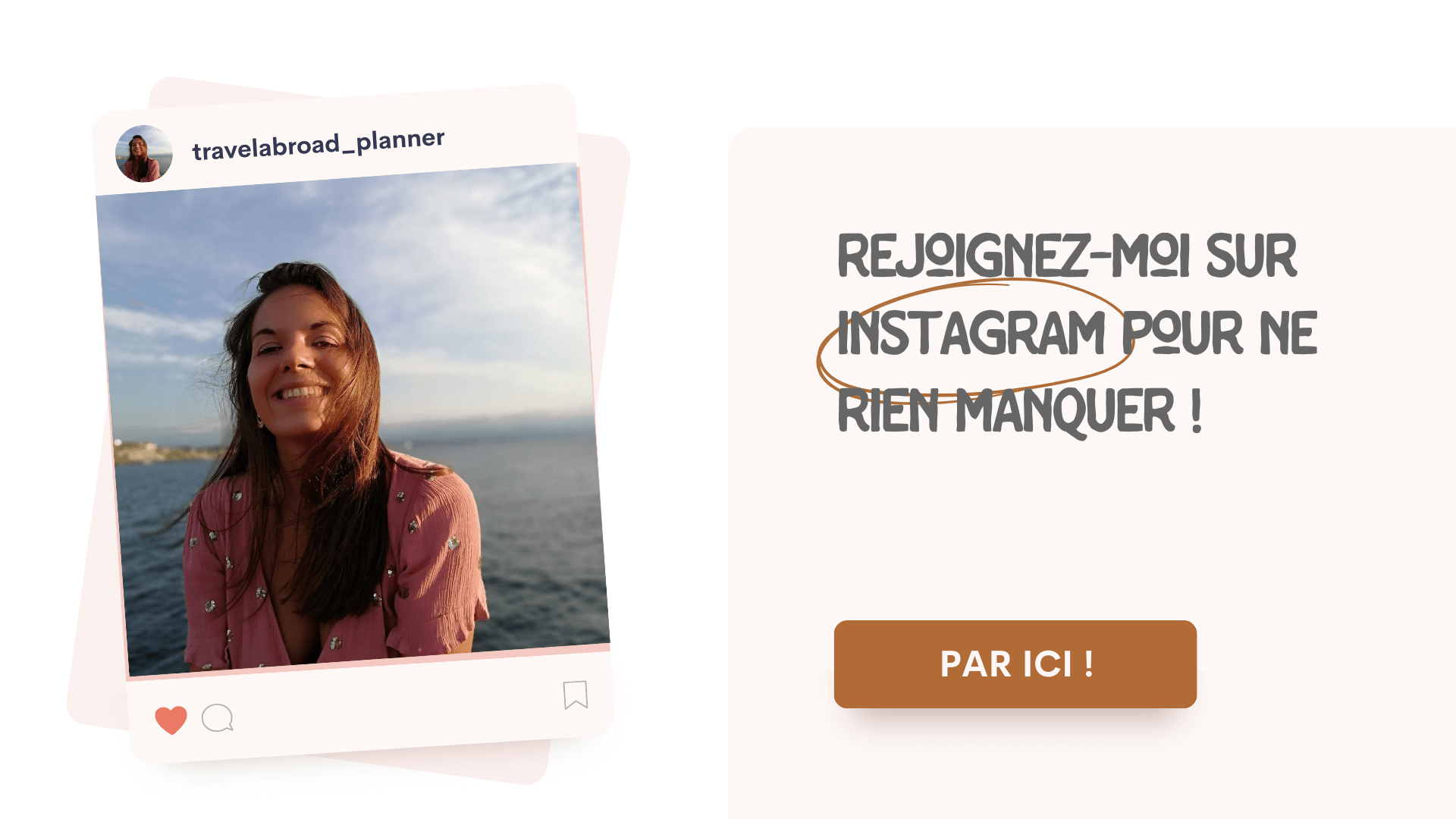 Image d'Agathe Instagram