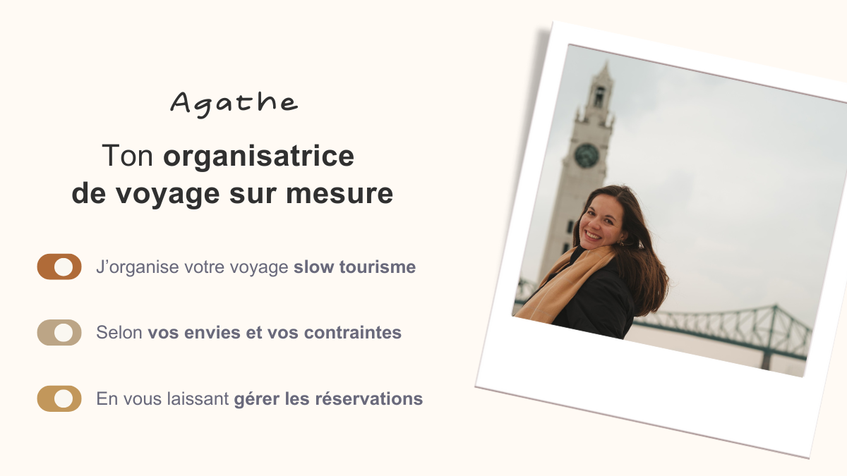 Photo d'Agathe au Canada et les avantages de mon service d'organisation de voyage