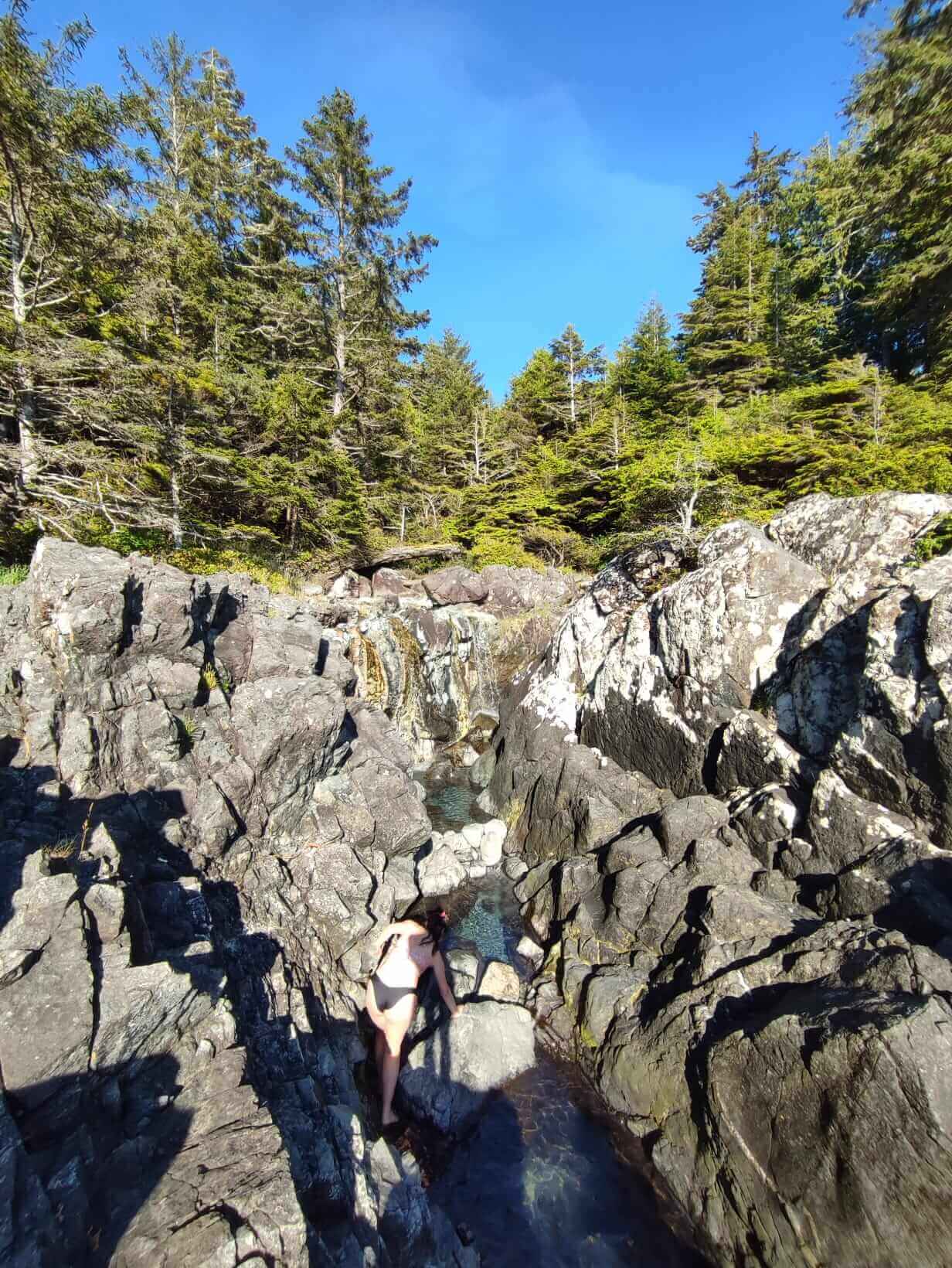 Hot springs cove Tofino