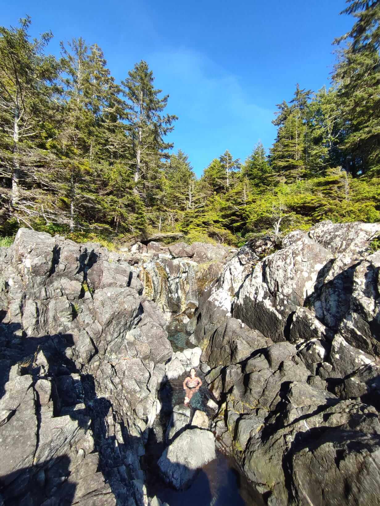 Hot springs cove Tofino
